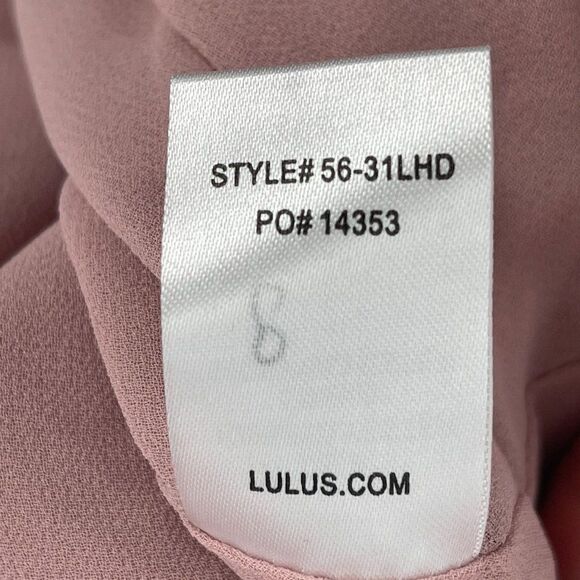 Lulu's Groove Thing Cut Out Sleeveless Mini Swing Dress Mauve 56-31LHD NWT - Picture 7 of 7